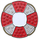 ReadyGolf: Lifesaver Ball Marker & Hat Clip with Crystals
