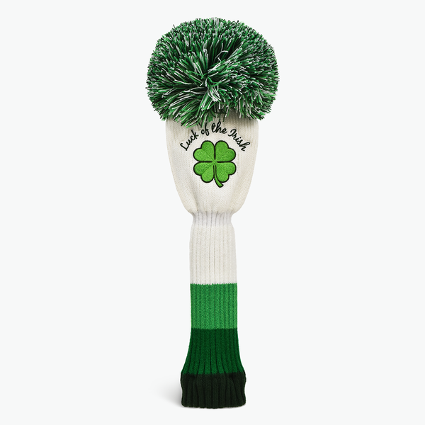 Luck of The Irish Pom Pom Driver Headcover by PRG Golf