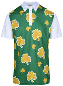 Lucky Mens Golf Polo Shirt by ReadyGOLF