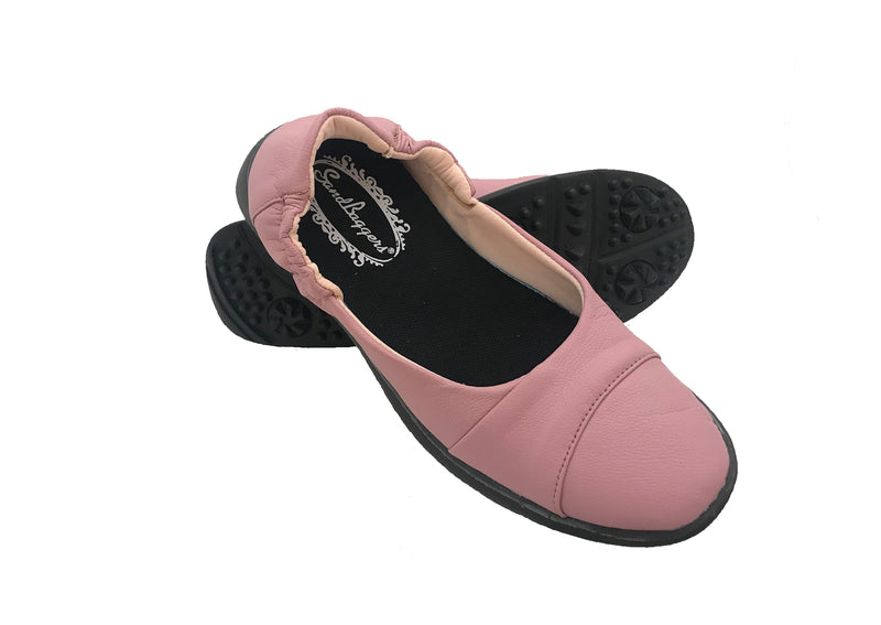 Sandbaggers: Women's Golf Shoes - Lynnsey Ballet Pink