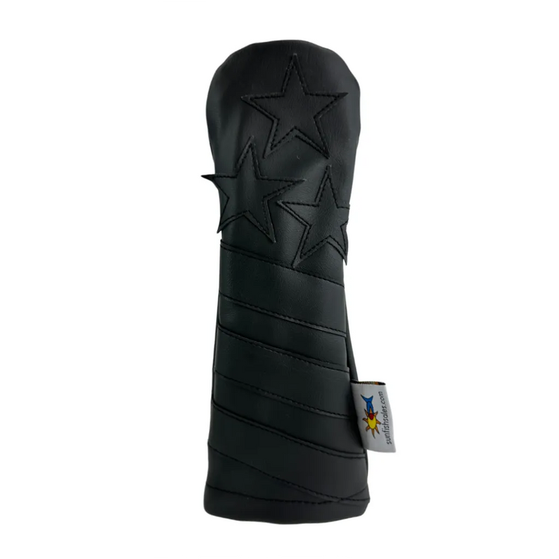 Sunfish: DuraLeather Headcovers Set - Liberty "Murdered Out"