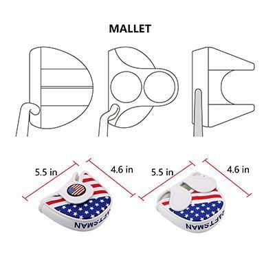 Bad Mother Fucker Mallet Putter Cover by ReadyGolf
