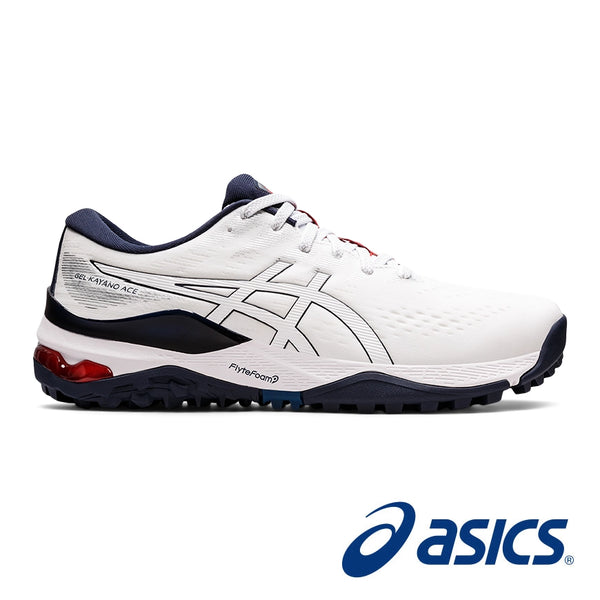 Asics Golf Shoes: Men's Gel-Kayano Ace  - White/White