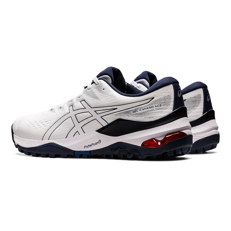 Asics Golf Shoes: Men's Gel-Kayano Ace  - White/White