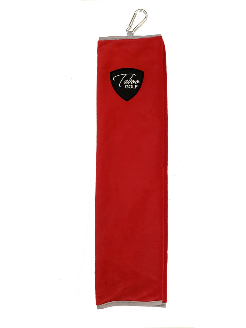 Taboo Fashions: Men's Premium Players Towel - Dark Red