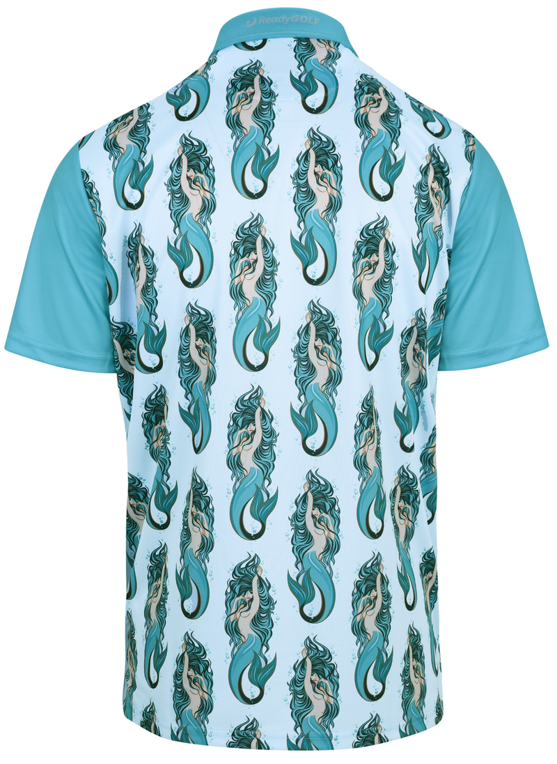 Mermaids Mens Golf Polo Shirt by ReadyGOLF