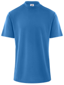 ReadyGOLF Mens Mock Neck Coolmax Polo Shirt - Blue