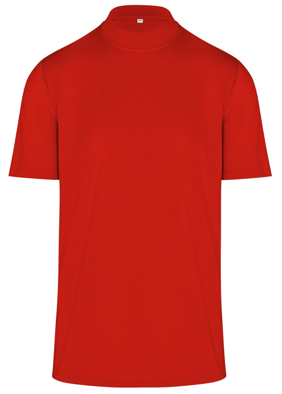 メンズウェア Captains Helm Golf MOCK NECK TEE RED Captains Helm Golf MOCK NECK TEE RED Captains Helm Golf