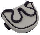 Mudflap Girl Embroidered Grey Putter Cover by ReadyGOLF - Mallet