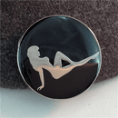 Mudflap Girl Ball Marker & Hat Clip