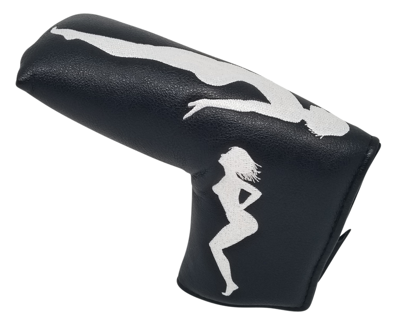 Naked Ladies Embroidered Blade Putter Cover by ReadyGOLF