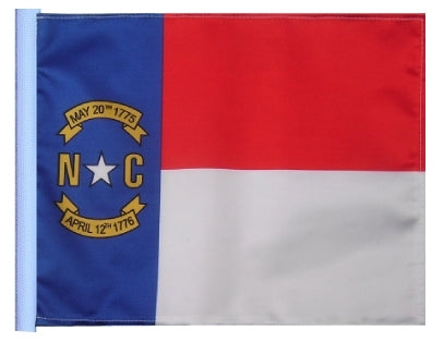 SSP Flags: 11x15 inch Golf Cart Replacement Flag - State of North Carolina