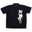 Pole Dancer (Black) Mens Golf Polo Shirt by ReadyGOLF - LIMITED EDITION