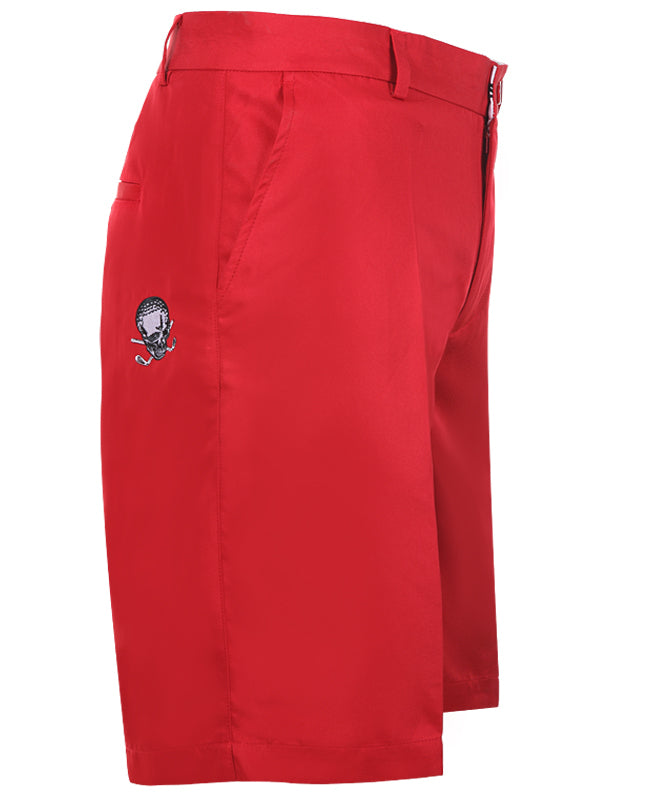 Tattoo Golf: Men's OB ProCool Golf Shorts - Red