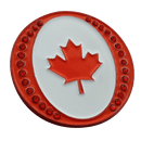 ReadyGolf: Oh Canada Ball Marker & Hat Clip with Crystals