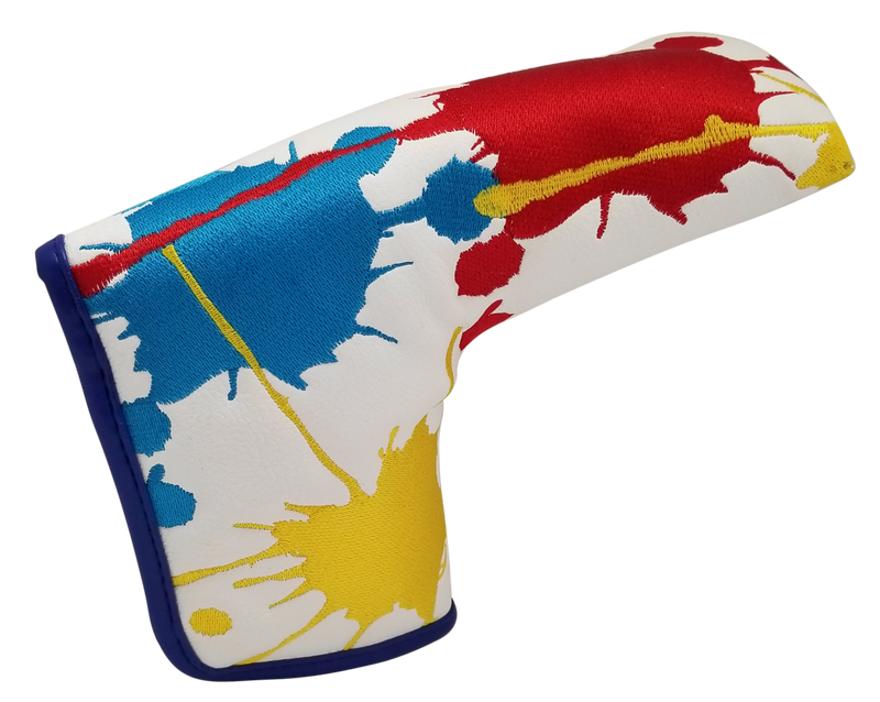 Paint Balls Embroidered Putter Cover - Blade by ReadyGOLF