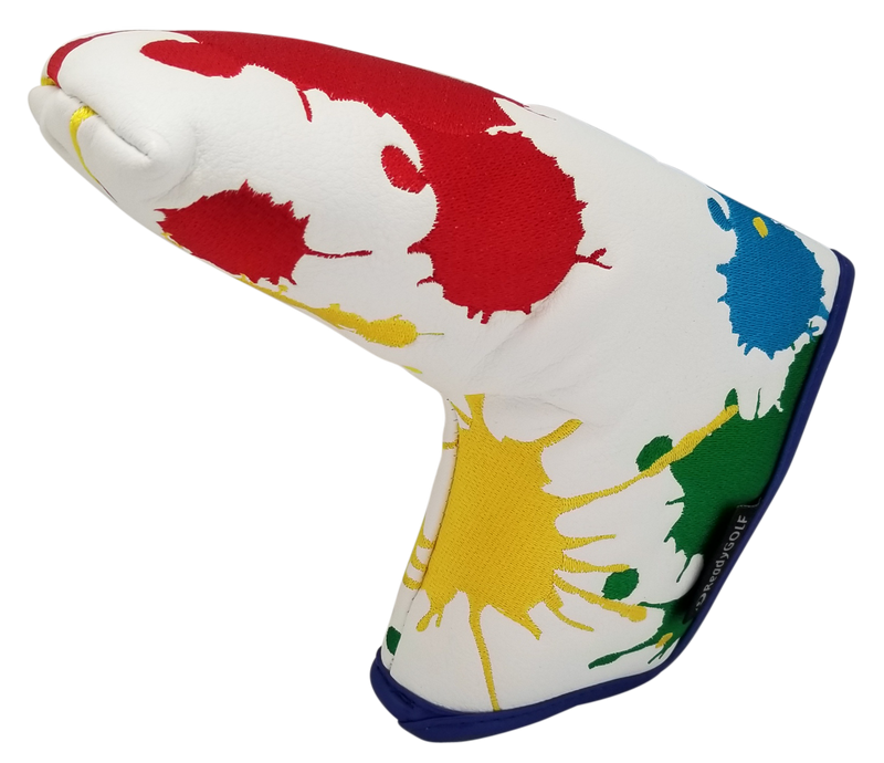 Paint Balls Embroidered Putter Cover - Blade by ReadyGOLF
