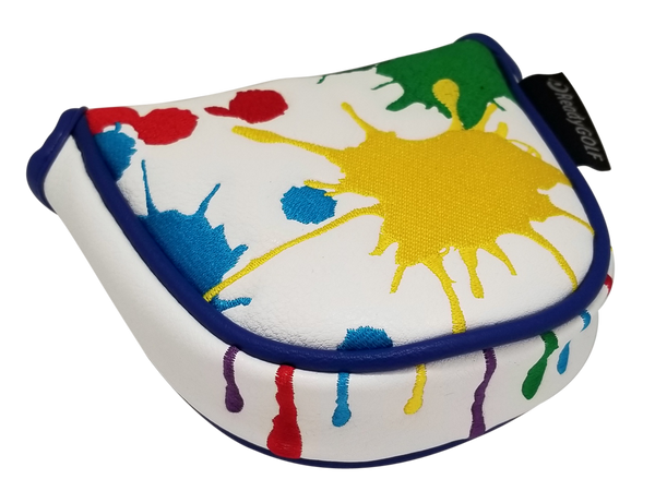 Paint Balls Embroidered Putter Cover - Mallet by ReadyGOLF