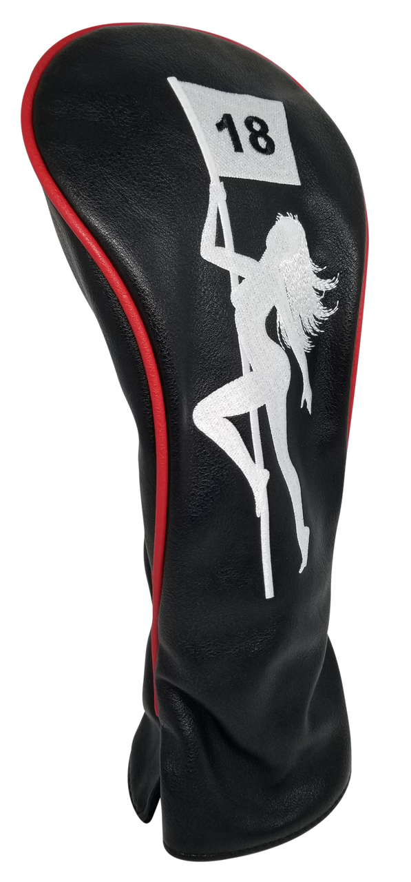 Pole Dancer Embroidered Driver Headcover by ReadyGOLF
