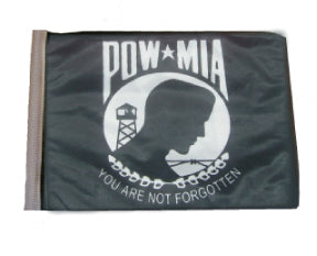 SSP Flags: 11x15 inch Golf Cart Replacement Flag - POW MIA