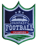 Trophy Club - Fantasy Football Championship Embroidered Patch