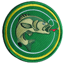 Trophy Club - Fishing Championship Embroidered Patch