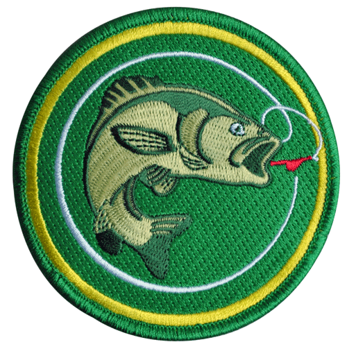 Trophy Club - Fishing Championship Embroidered Patch