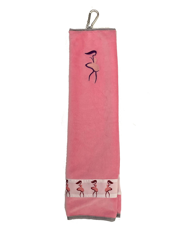 Taboo Fashions: Ladies Premium Players Towel - Pink