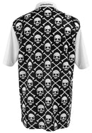 Pirate Flag Mens Golf Polo Shirt by ReadyGOLF