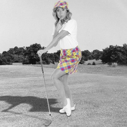 Royal & Awesome Women's Golf Skorts - Plaid Awesome Tartan (Size 2) - SALE