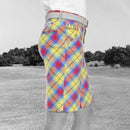 Royal & Awesome Women's Golf Shorts - Plaid Awesome Tartan - (Size 4) - SALE