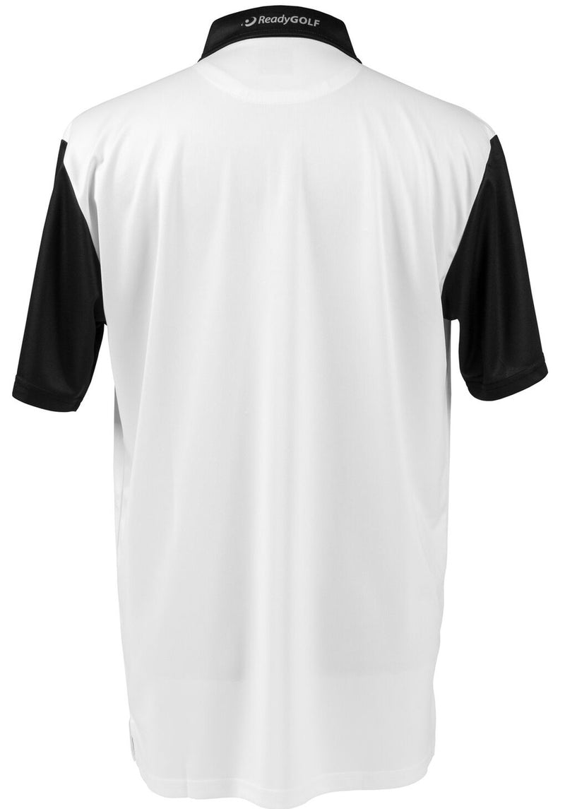 Pole Dancer (White) Mens Golf Polo Shirt by ReadyGOLF