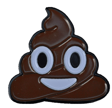 ReadyGolf: Emoji Poop Ball Marker & Hat Clip
