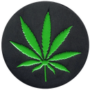 ReadyGolf: Marijuana Pot Leaf Weed Ball Marker & Hat Clip