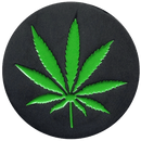 ReadyGolf: Marijuana Pot Leaf Weed Ball Marker & Hat Clip