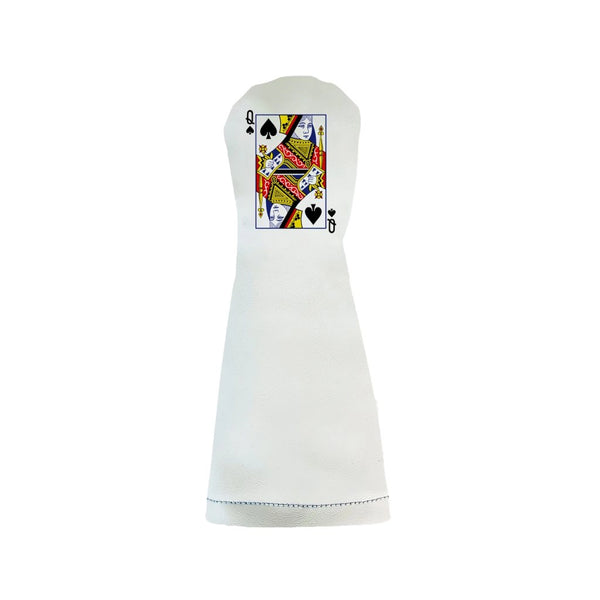 Sunfish: Fairway Headcover - Queen of Spades Poker Playing Card