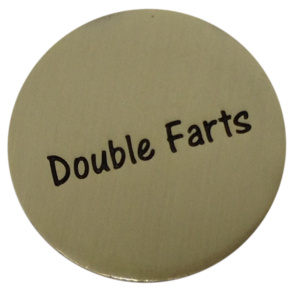 Double Farts - Golf Ball Marker