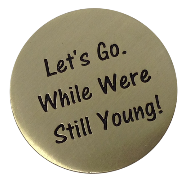 While We're Young Golf Ball Marker