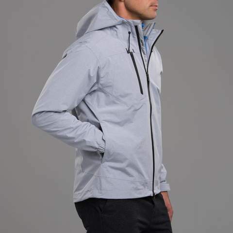 Zero Restriction: Men's Z1500 Jacket - Silver Melange
