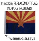 SSP Flags: 11x15 inch Golf Cart Replacement Flag - Arizona