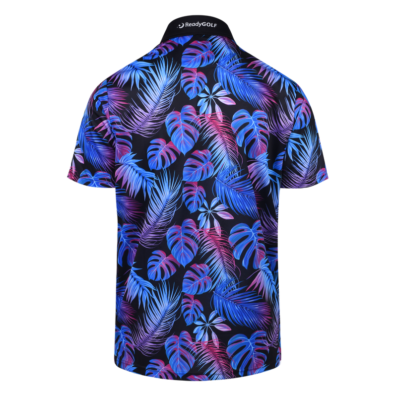 Electric Jungle Mens Golf Polo Shirt by ReadyGOLF