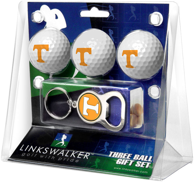 LinksWalker: Tennessee Volunteers Keychain Bottle Opener 3 Ball Gift Pack - SALE
