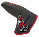 Rock 'N' Roll Embroidered Putter Cover - Blade by ReadyGOLF