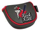 Rock 'N' Roll Embroidered Putter Cover by ReadyGOLF - Mallet