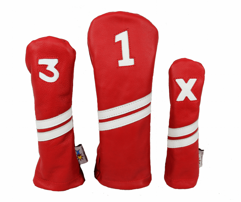 Leather Set Red &