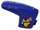 Dancing Gopher Blue Embroidered Putter Cover by ReadyGOLF - Blade