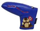 Dancing Gopher Blue Embroidered Putter Cover by ReadyGOLF - Blade