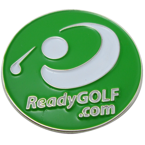 ReadyGolf: Logoed Golf Ball Marker & Hat Clip