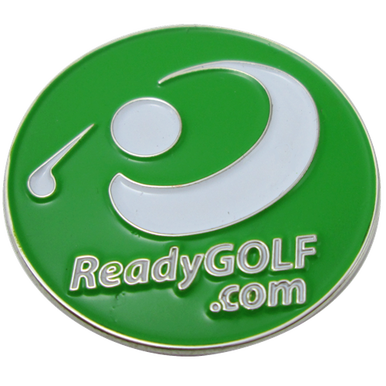 ReadyGolf: Logoed Golf Ball Marker & Hat Clip