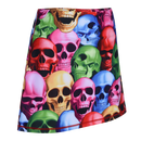 Pile of Skulls Ladies Active SKORT by ReadyGOLF
